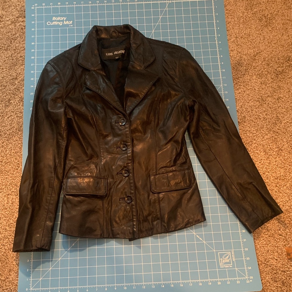 Luis Alvear Leather Jacket